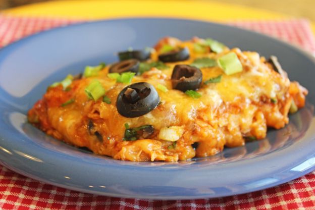 Ground Beef Enchilada Skillet