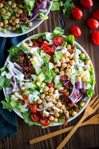 Chickpea Cobb Salad