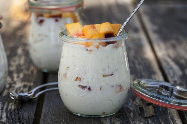 Peach melba