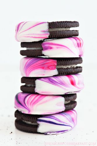 Marbled Oreos