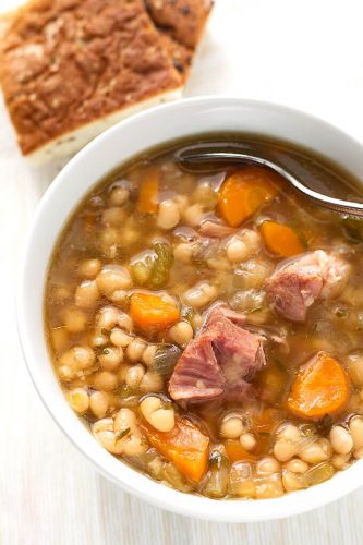 Instant Pot Ham Hock and Bean Soup