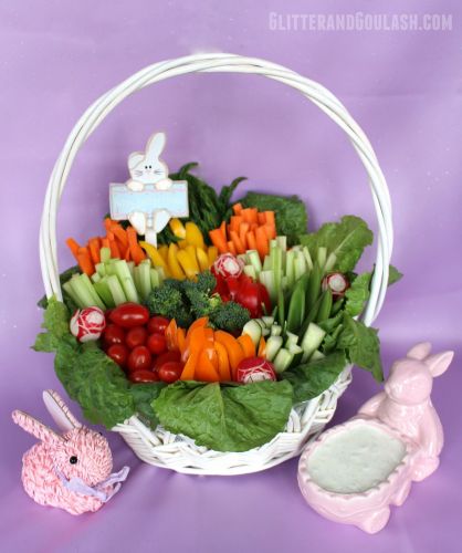 Easter Relish Tray