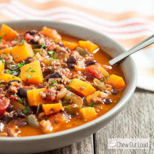 BUTTERNUT SQUASH CHILI