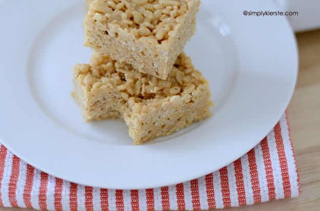 Double Peanut Butter Rice Krispie Treats