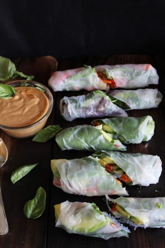 fresh summer rolls