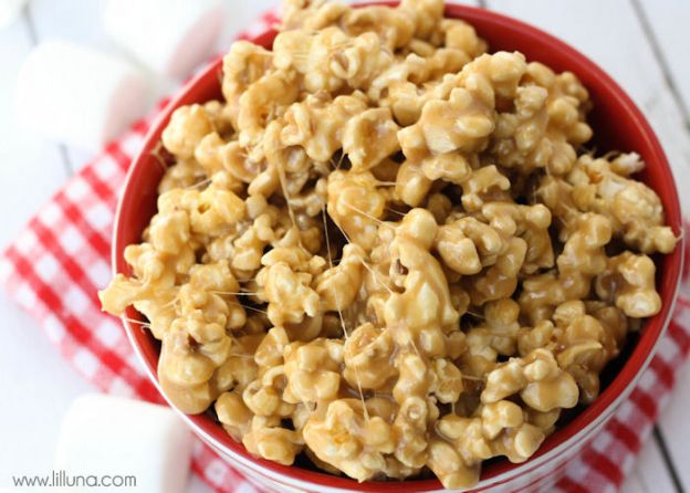 Caramel Marshmallow Popcorn