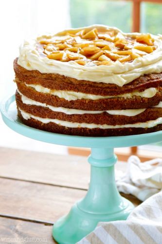 Naked Apple Spice Cake