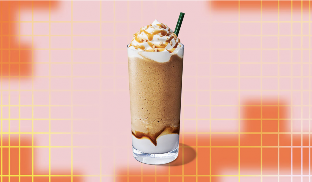 Caramel Ribbon Crunch Frappuccino