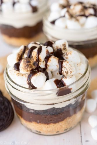 Oreo S'mores Trifles