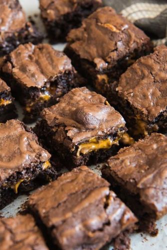 Ultimate Butterfinger Brownies