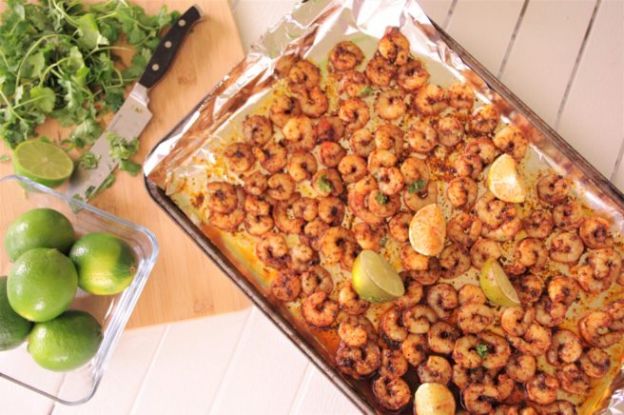 30 Minute Sheet Pan Cajun Shrimp