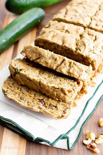 Moist Vegan Gluten Free Zucchini Bread