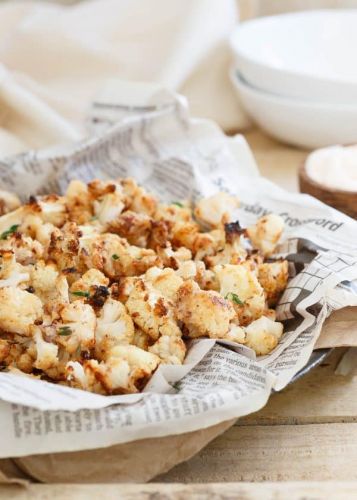 Salt and Vinegar Popcorn Cauliflower