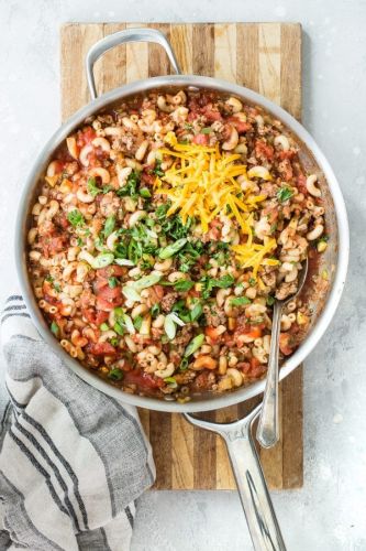 Homemade Hamburger Helper Macaroni Casserole