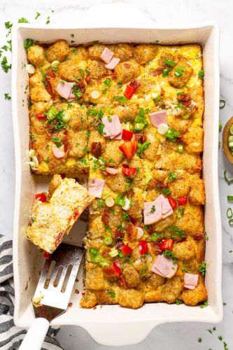 Tater Tot Breakfast Bake