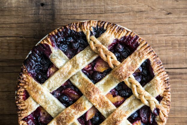 Blueberry Plum Pie