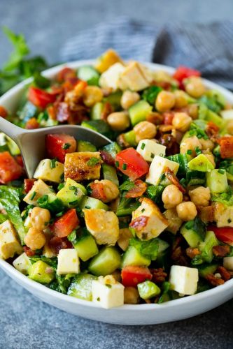 Chopped Salad with Chicken