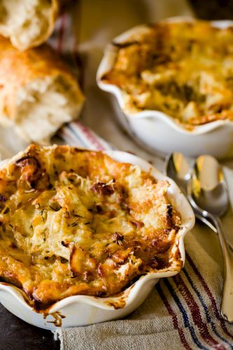 French Onion Soup Pie