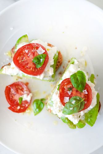 Caprese Avocado Toast