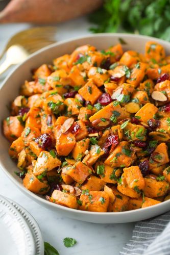 Moroccan Sweet Potato Salad