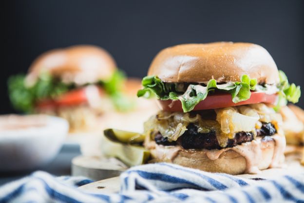 Classic Cheese Burger with Secret Sauce