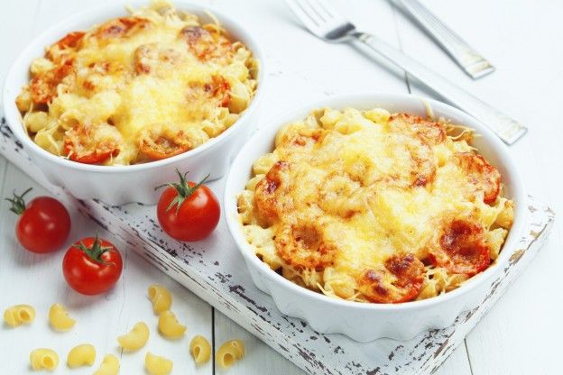 Quick and easy macaroni pasta bake