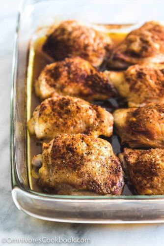 5-Ingredient Baked Chicken Thigh