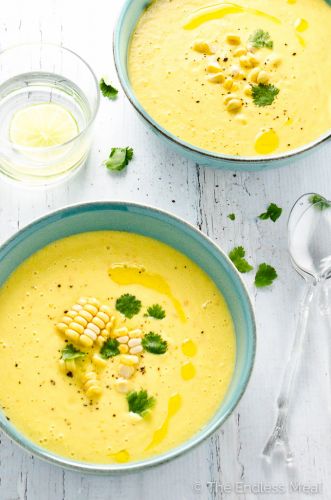 Sweet Corn Gazpacho