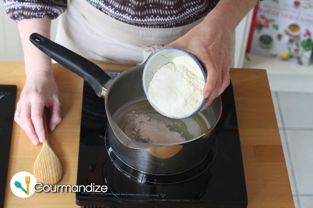 Preparing the dough