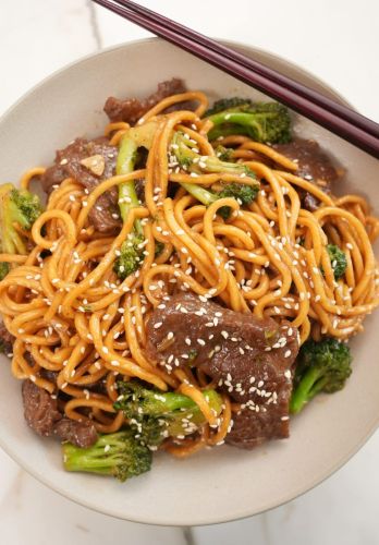 Beef and Broccoli Noodles