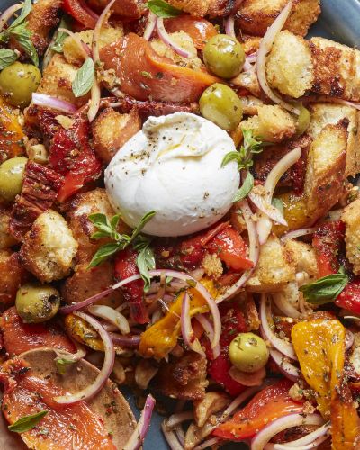 Antipasti Burrata Panzanella