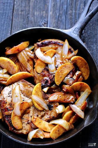 Apple Cinnamon Pork Chops