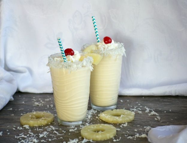 Pina Colada Milkshakes