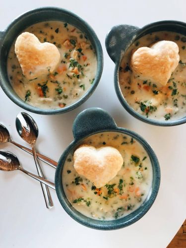 Slow Cooker Chicken Pot Pie Soup