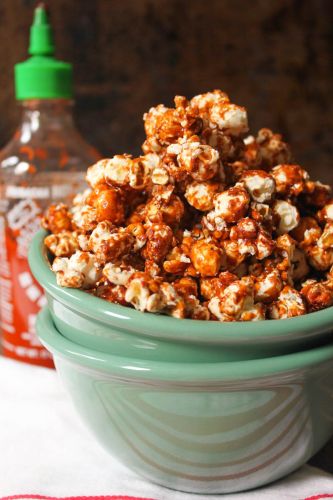 Sriracha Caramel Corn