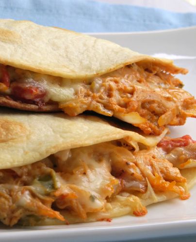 Cheesy Chicken Quesadillas