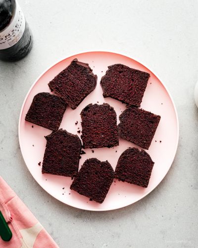 Small Batch Mini Chocolate Loaf Cake