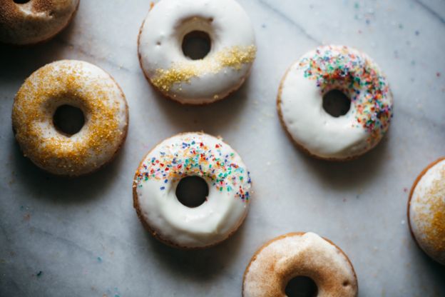 Glazed Apple Cider  Doughnuts