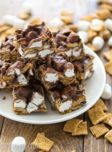 No Bake S’mores Bars