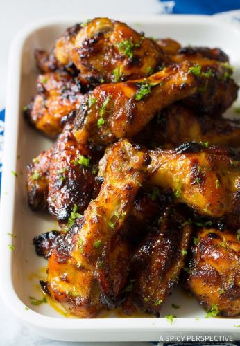 Chili Lime Baked Chicken Wings