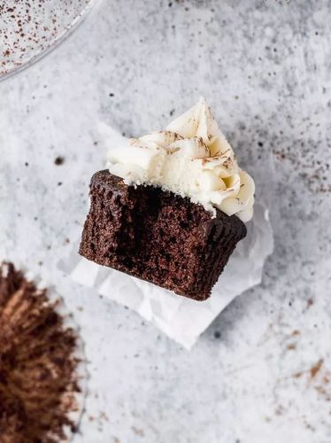 Guinness Cupcakes with Cream Cheese Frosting