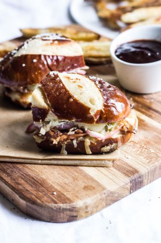 CHERRY BBQ CHICKEN GRILLED CHEESE