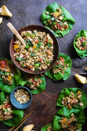 Asian Crockpot Lettuce Wraps