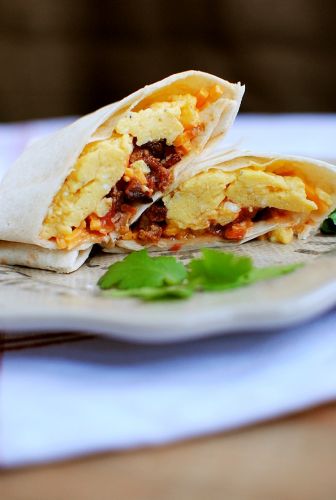 Frozen Breakfast Burritos