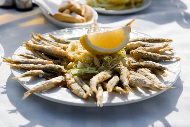 Spanish Style Fried Anchovies