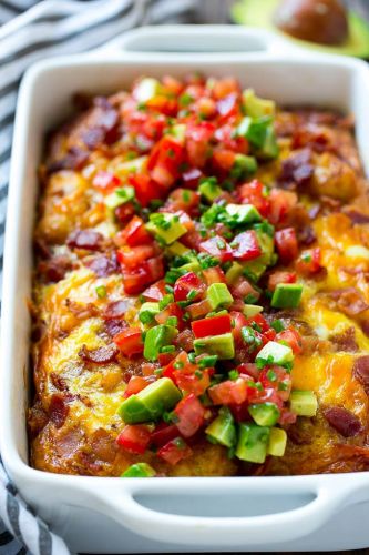 Breakfast Casserole with Bacon