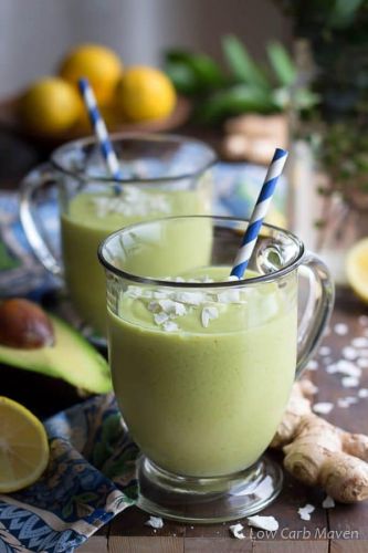 Avocado Ginger Smoothie