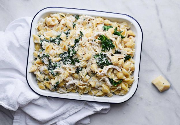 Kale & Shell Casserole