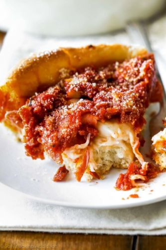 CHicago-Style Deep Dish Pizza