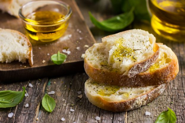 Make parmesan-infused olive oil